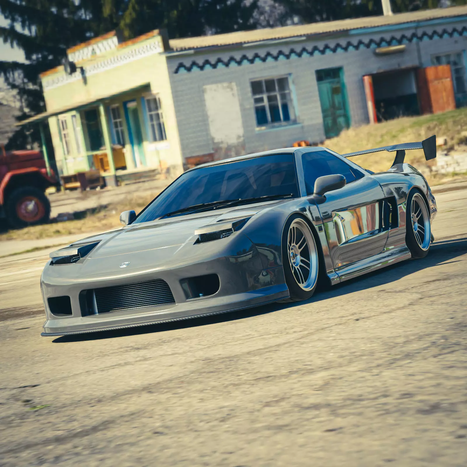 Honda NSX Custom 3D model_0