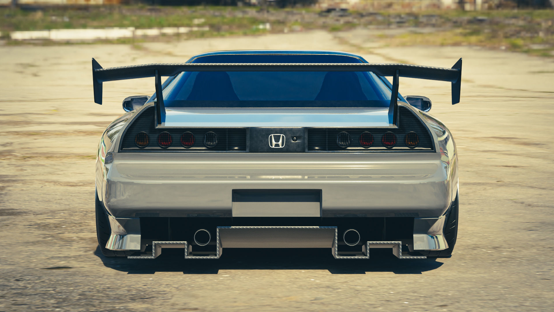 Honda NSX Custom 3D model_7