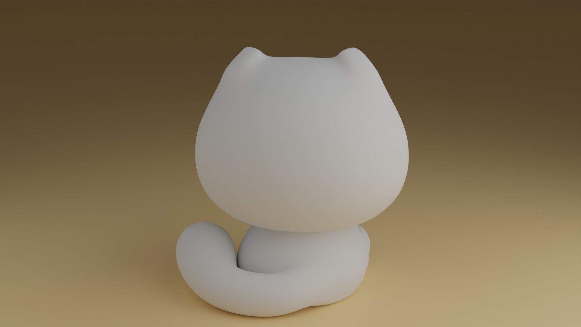 kitty and pig hat 3D print model_4
