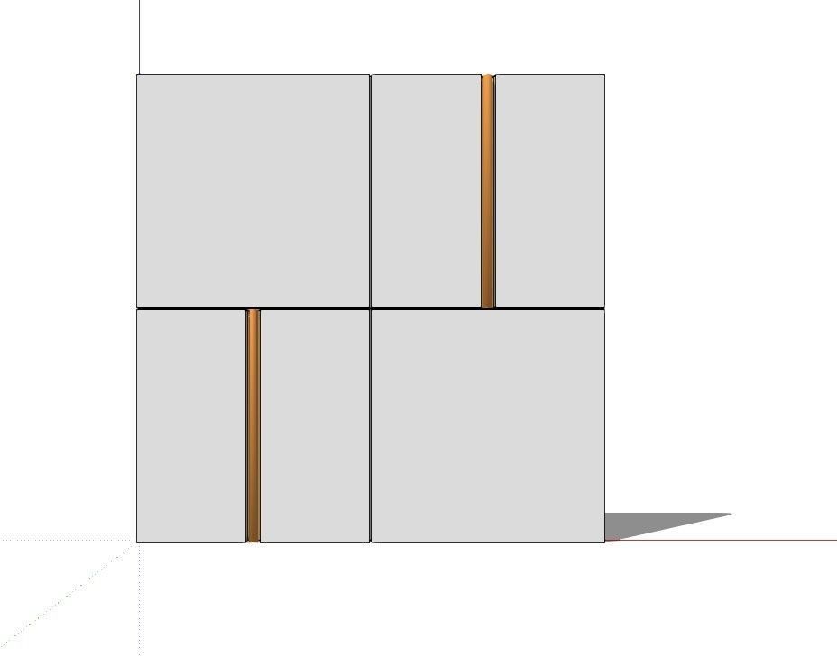 Wall decorative light 3d panel Free 3D model_11