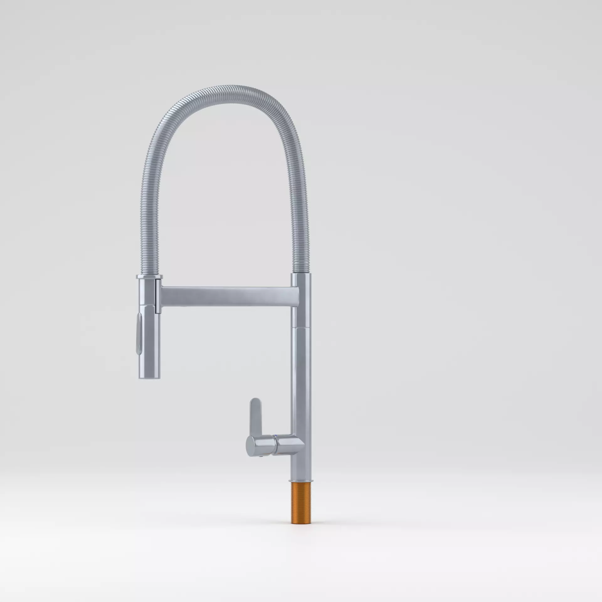 Water Faucet - Tap - Hand Shower Hose - Realistic Low-poly 3D model