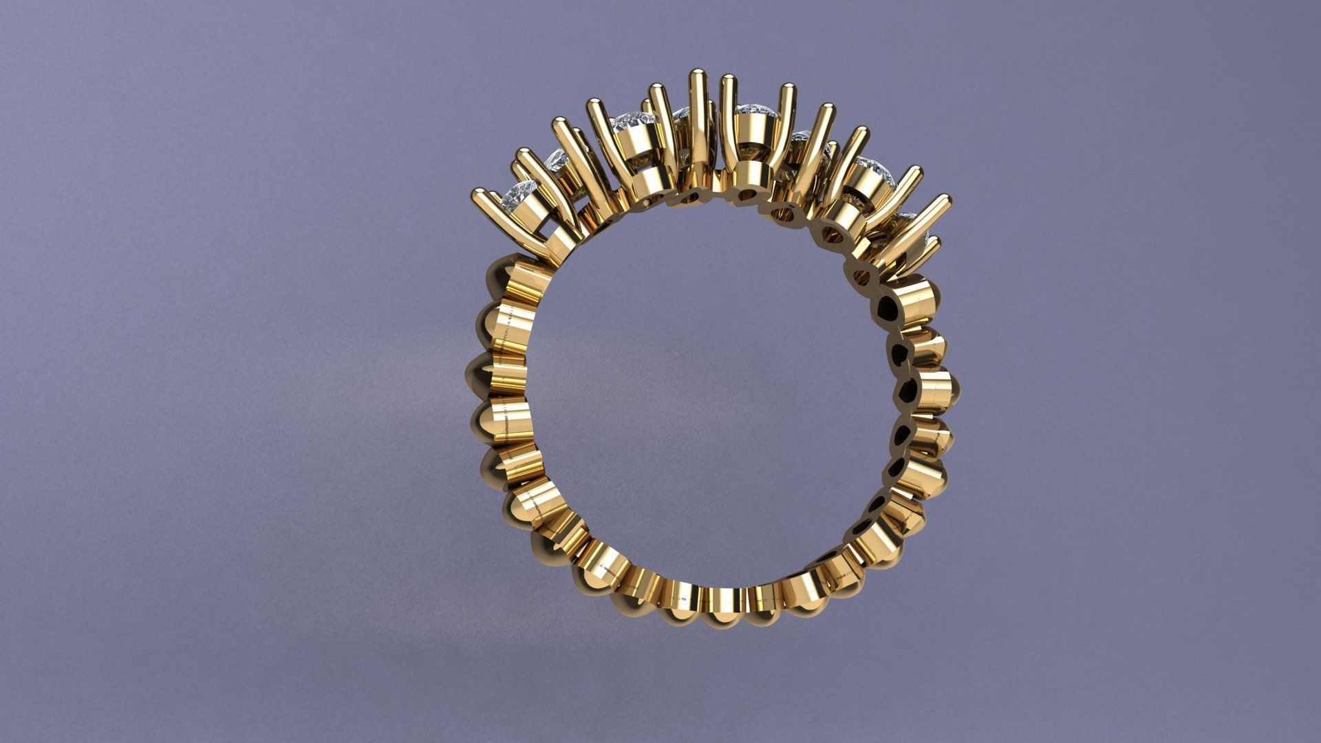 DIAMOND RING 3D print model_1