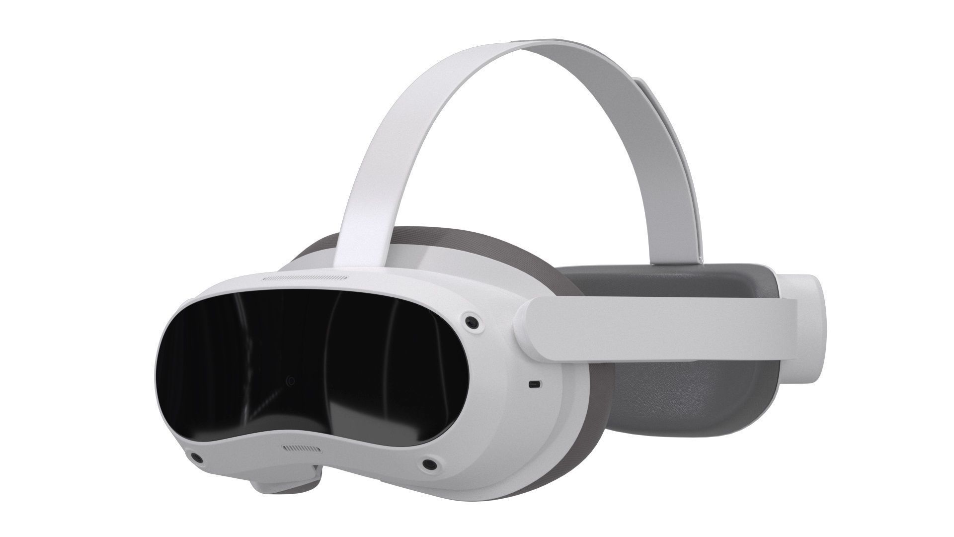 PICO 4 VR Headset 3D model_1