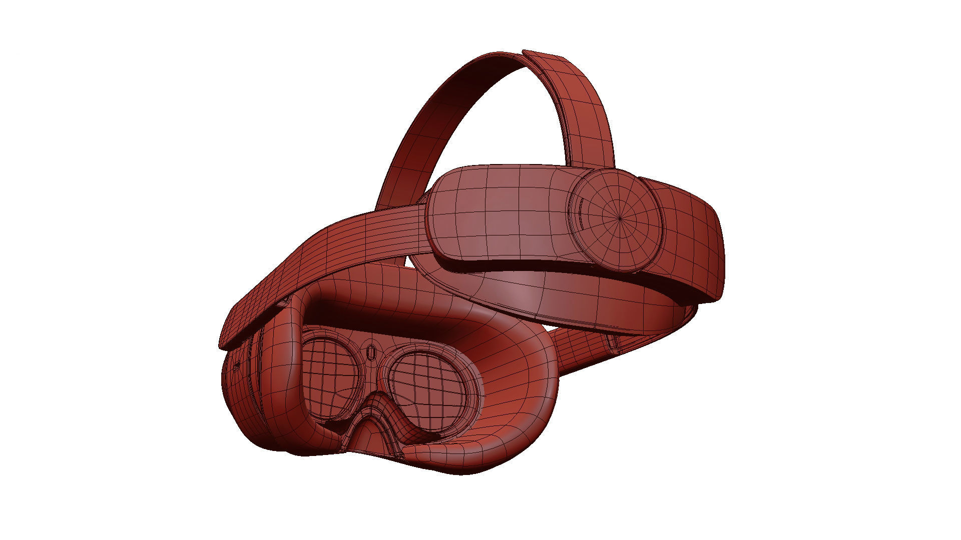PICO 4 VR Headset 3D model_27