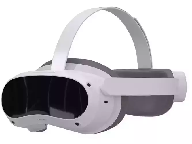 PICO 4 VR Headset 3D model