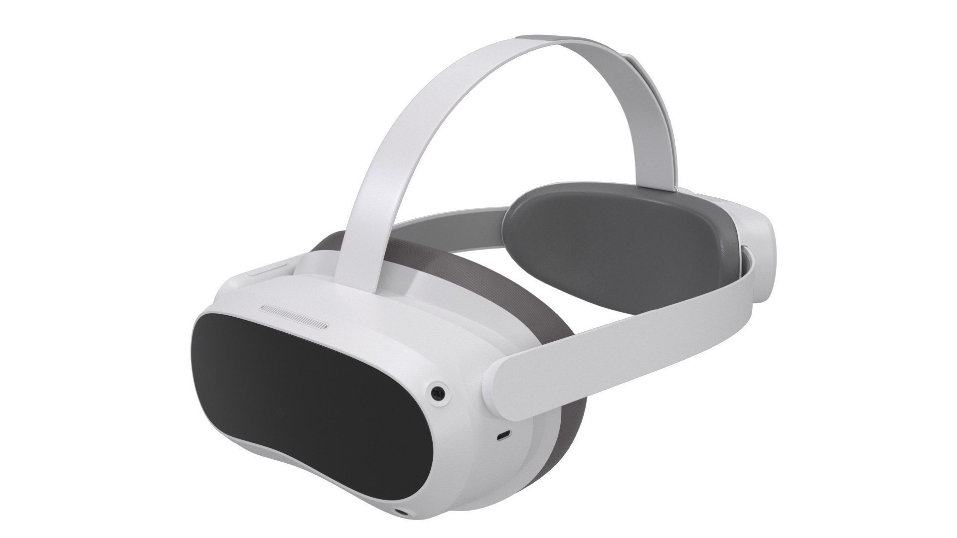 PICO 4 VR Headset 3D model_2