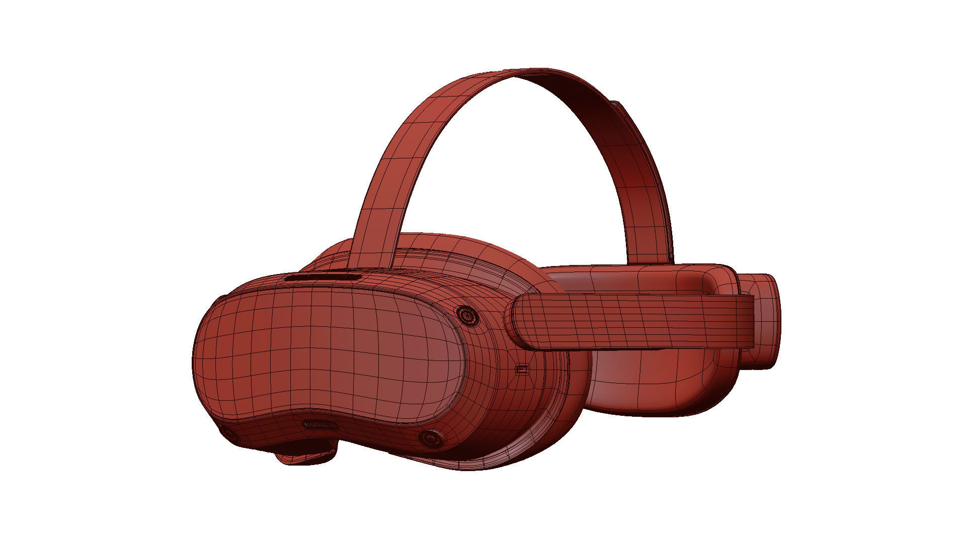 PICO 4 VR Headset 3D model_21