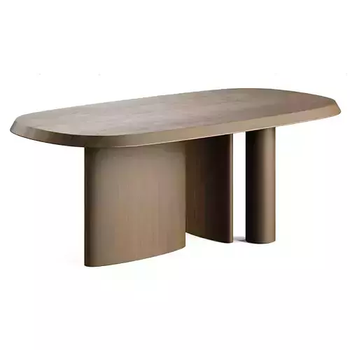 Bonaldo Padiglioni Double Material Dining Table