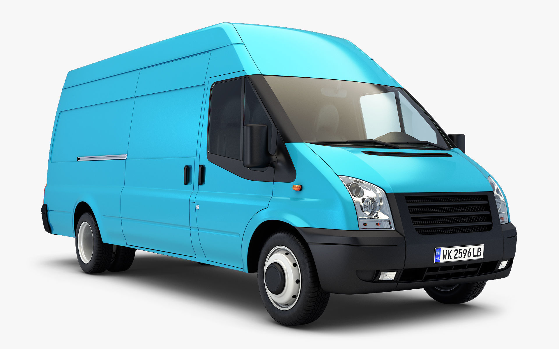 Cargo Van v 1 3D model_5