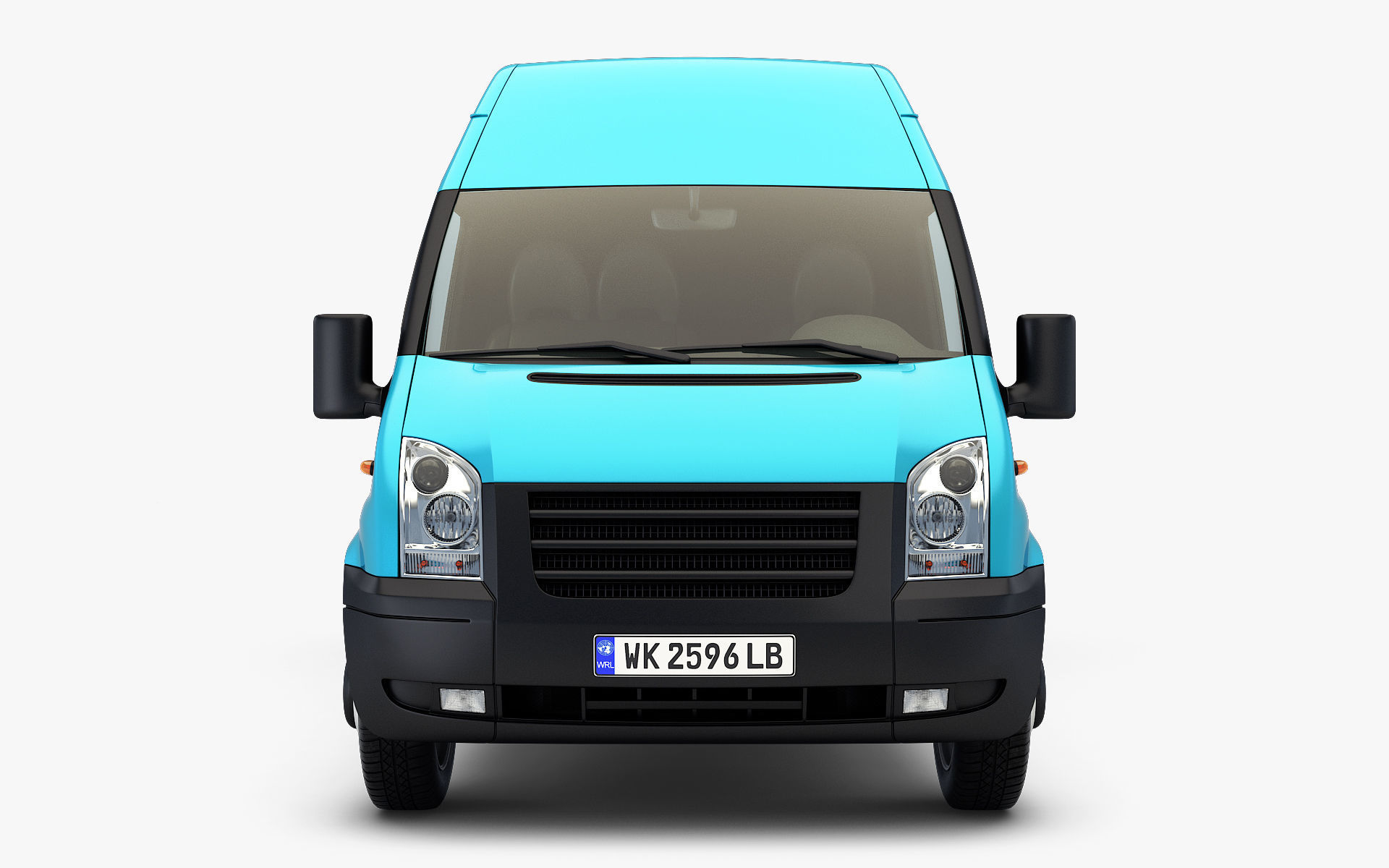 Cargo Van v 1 3D model_10