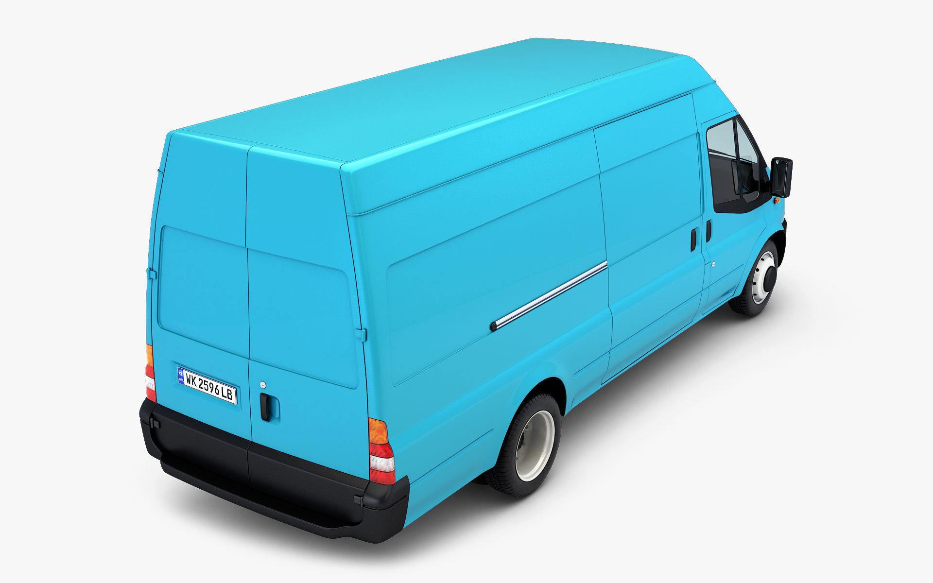 Cargo Van v 1 3D model_7