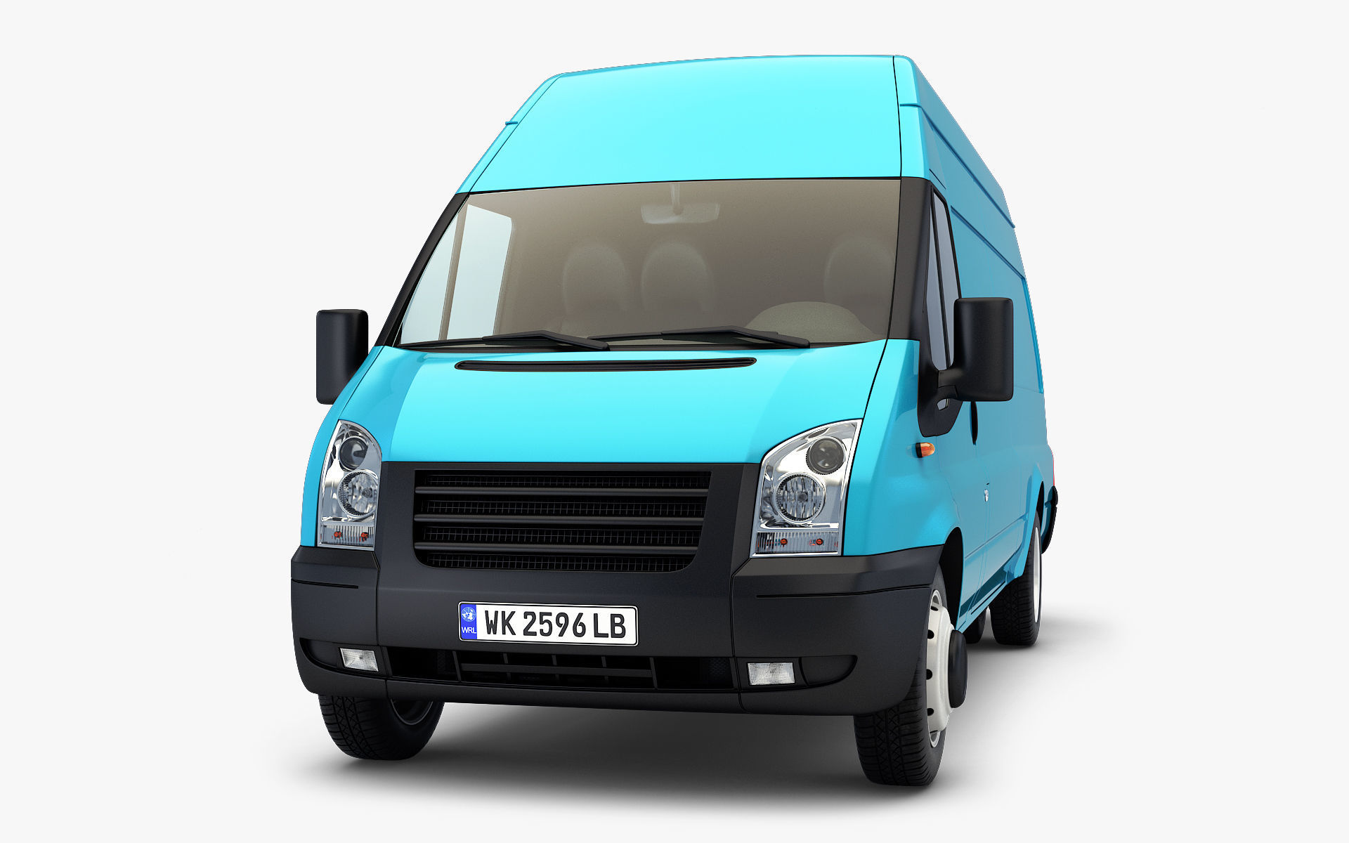 Cargo Van v 1 3D model_6