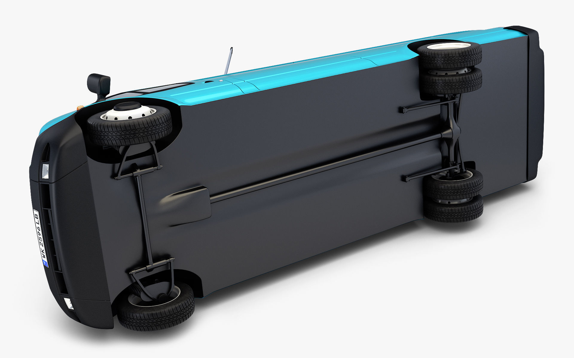 Cargo Van v 1 3D model_11