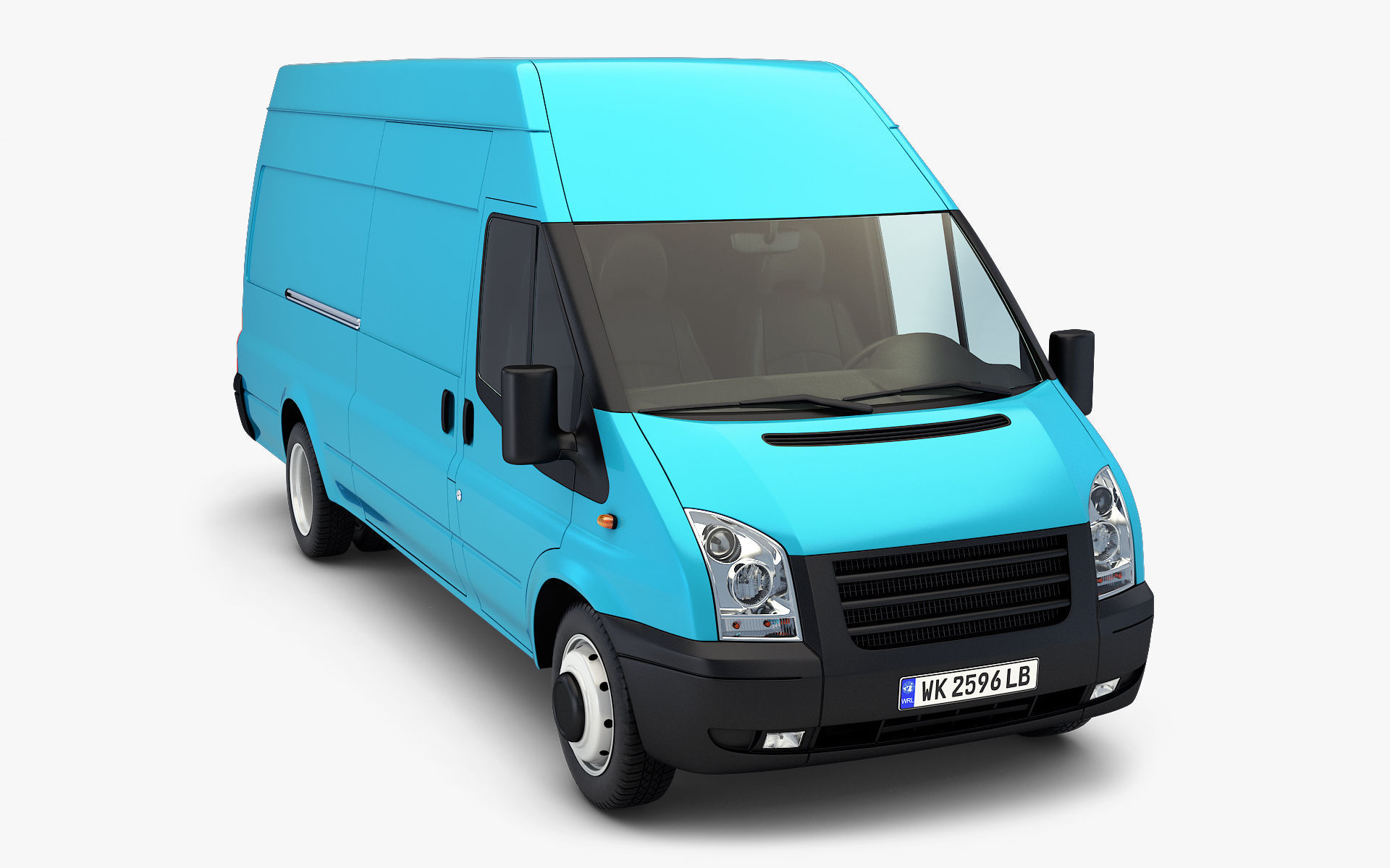 Cargo Van v 1 3D model_3