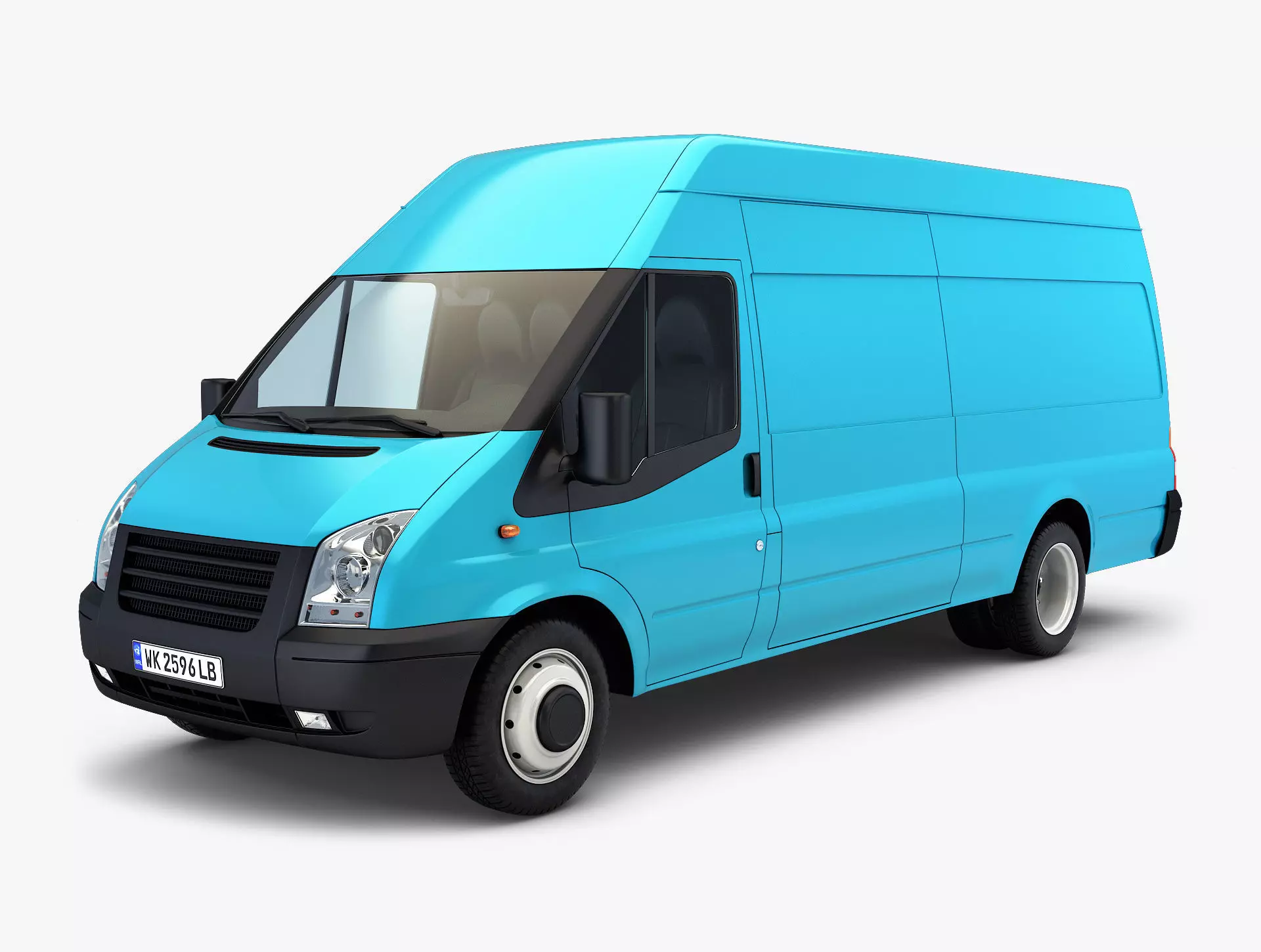 Cargo Van v 1 3D model_0