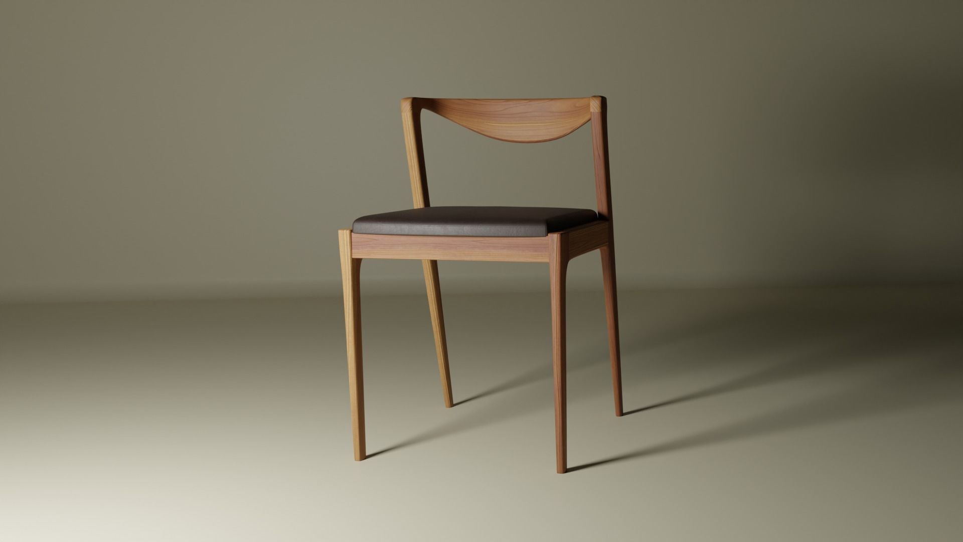 CHAIR 3D model Lowpoly 3D model_5