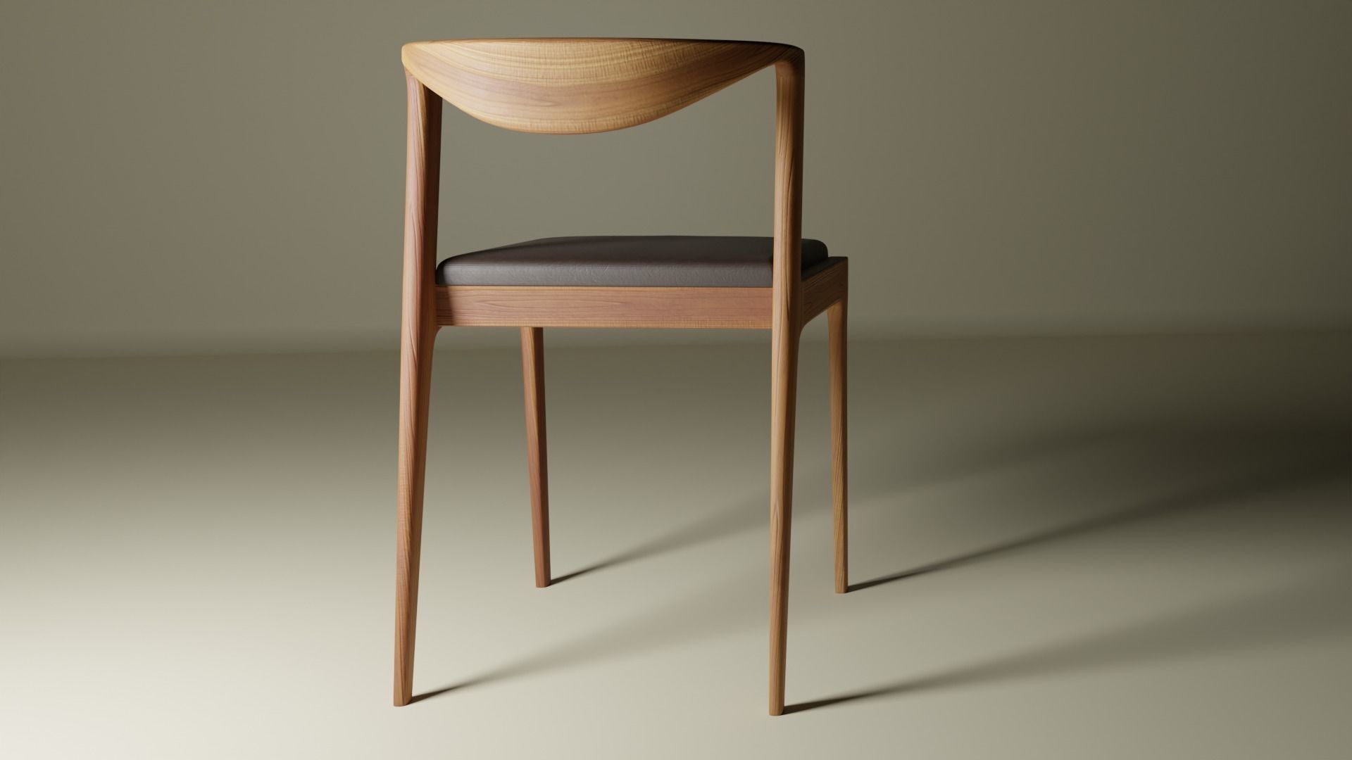 CHAIR 3D model Lowpoly 3D model_4