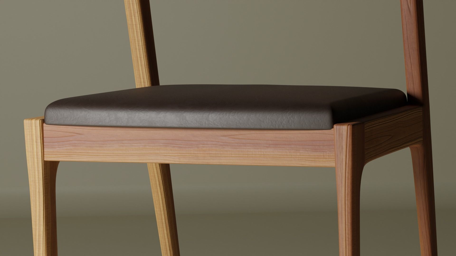 CHAIR 3D model Lowpoly 3D model_3