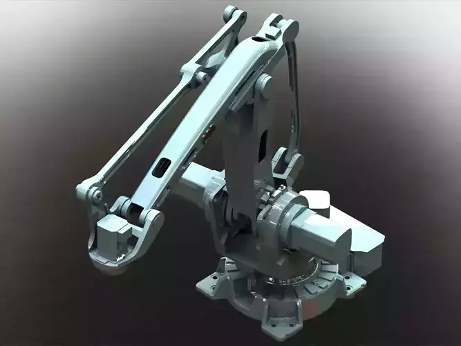 ABB Palletizer Robot IRB 460 3D model