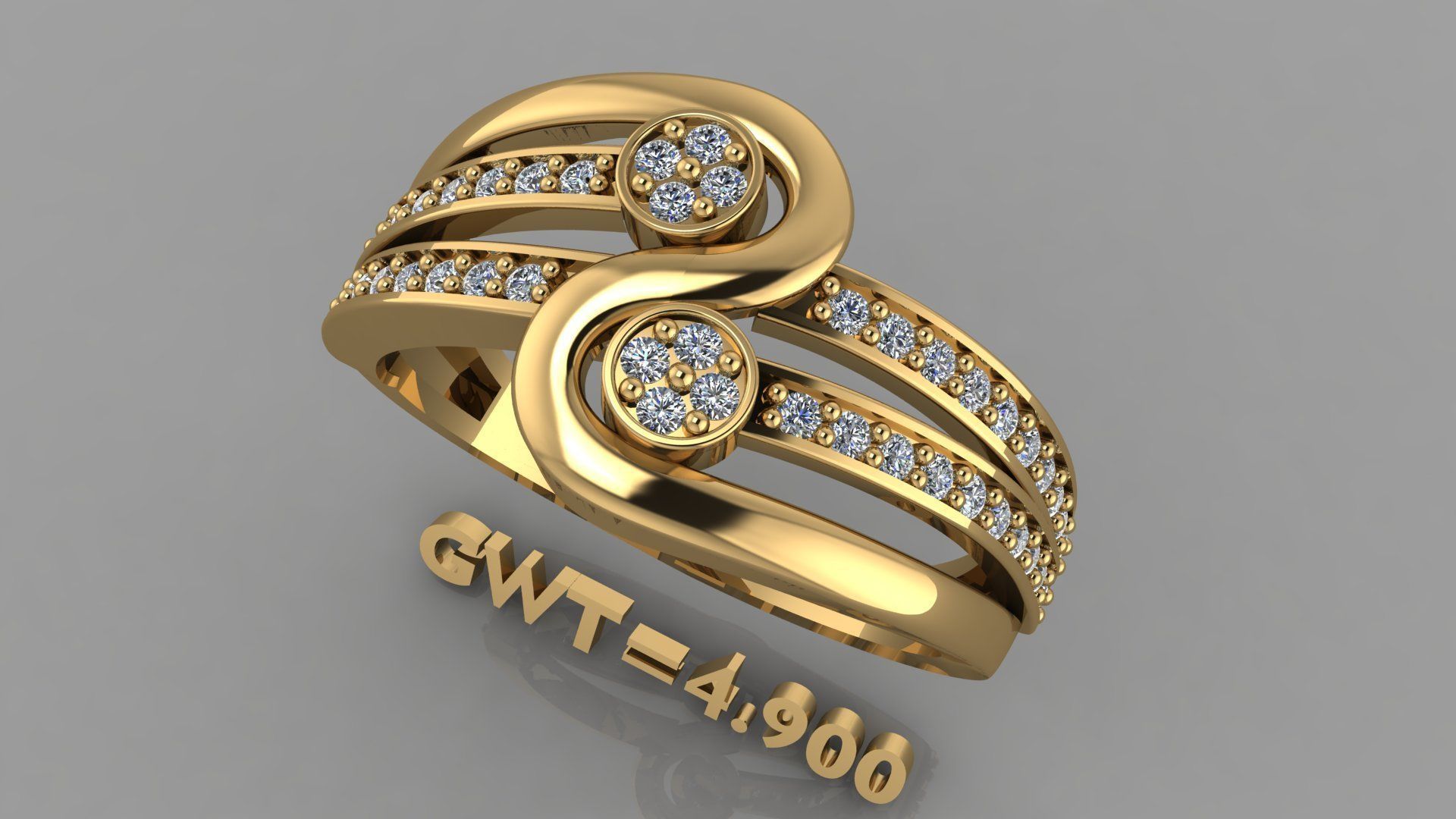 FASHION RING 3D model_2