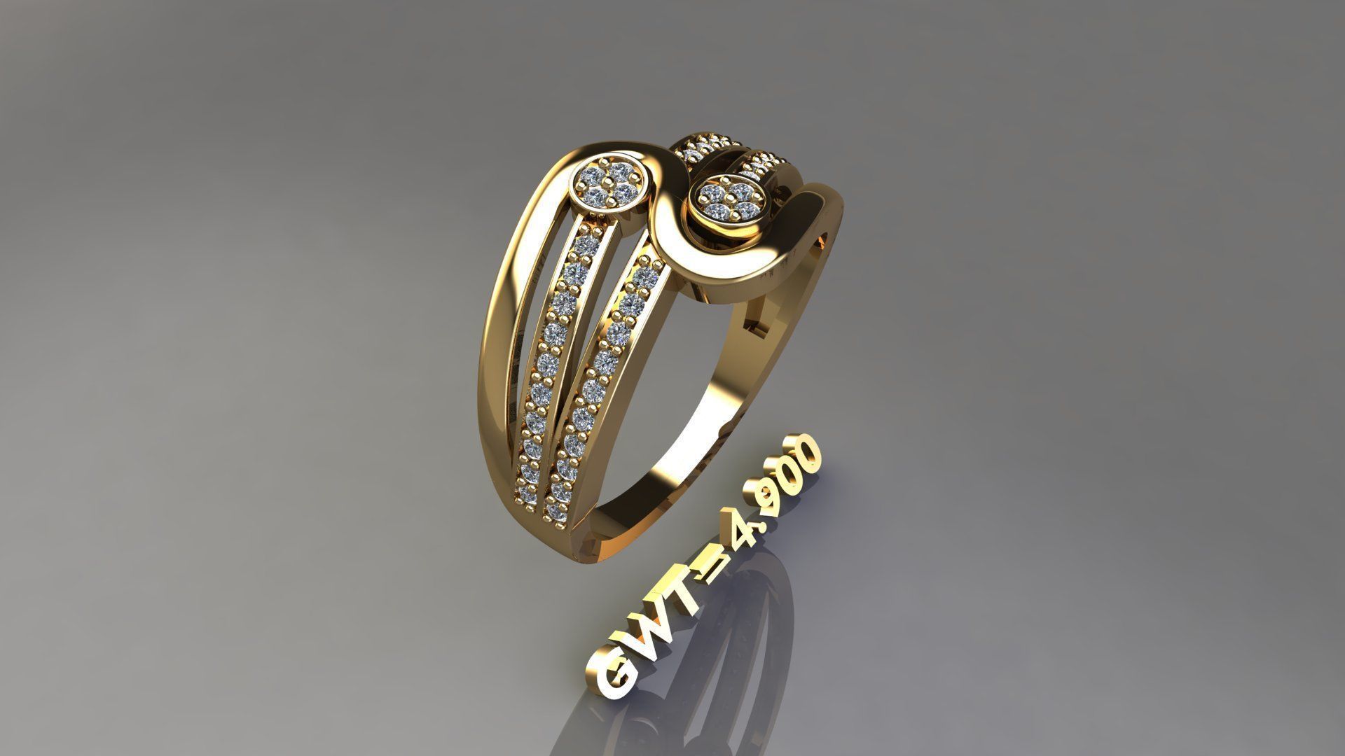 FASHION RING 3D model_4