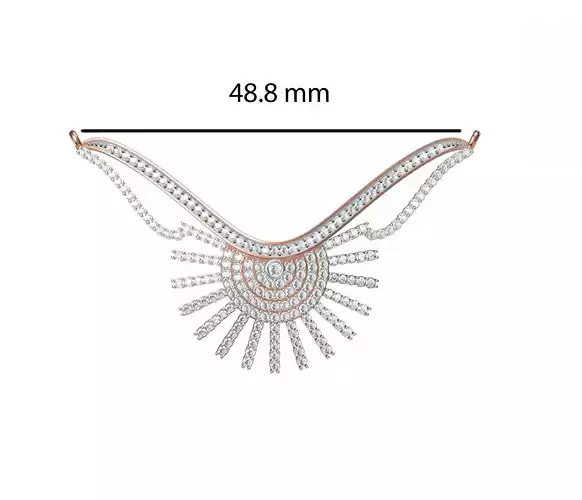 Women Necklace Pendant STL JCD Details