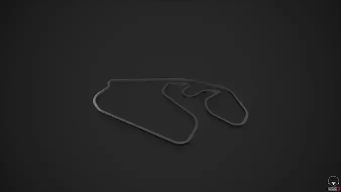 Autodromo Jose Carlos Pace - Brazil - 3D Printable 3D print model