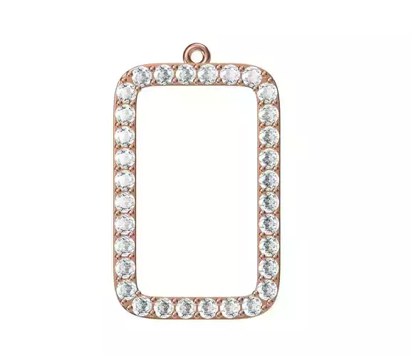 Women Unique Pendant STL JCD Details