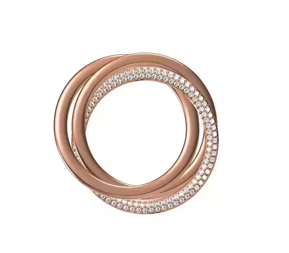 Women Unique Pendant STL JCD Details