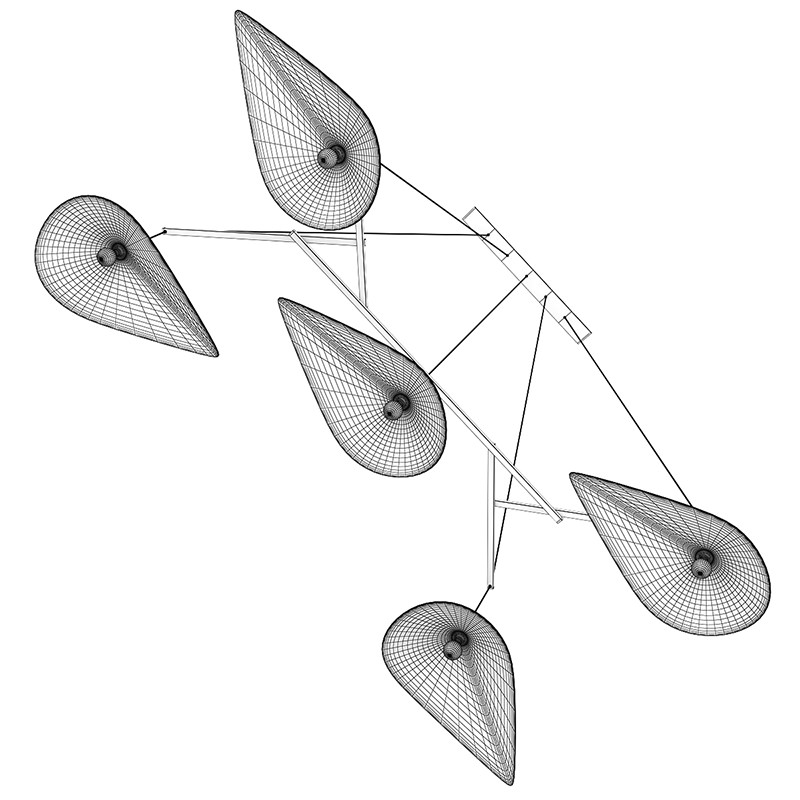 Ceiling Lamp 3D model_4