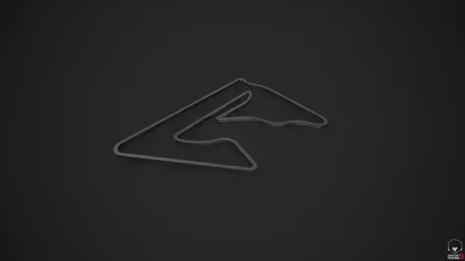 Bahrain International Circuit - Bahrain - 3D Printable 3D print model