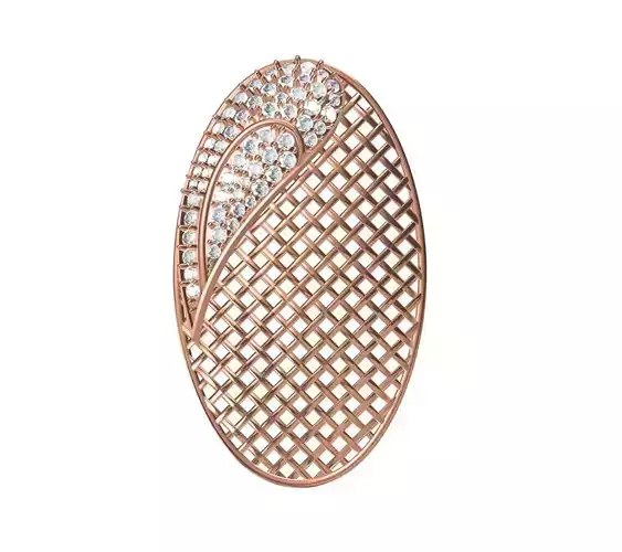 Women Unique Pendant STL JCD Details