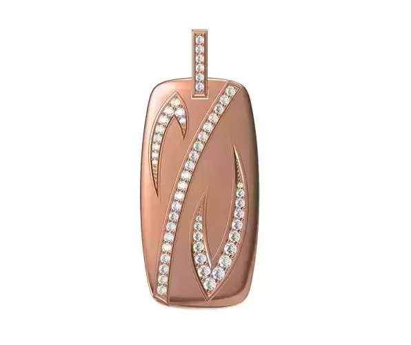 Women Unique Pendant STL JCD Details
