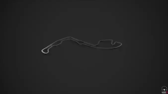 Circuit de Monaco - Monaco - 3D Printable 3D print model