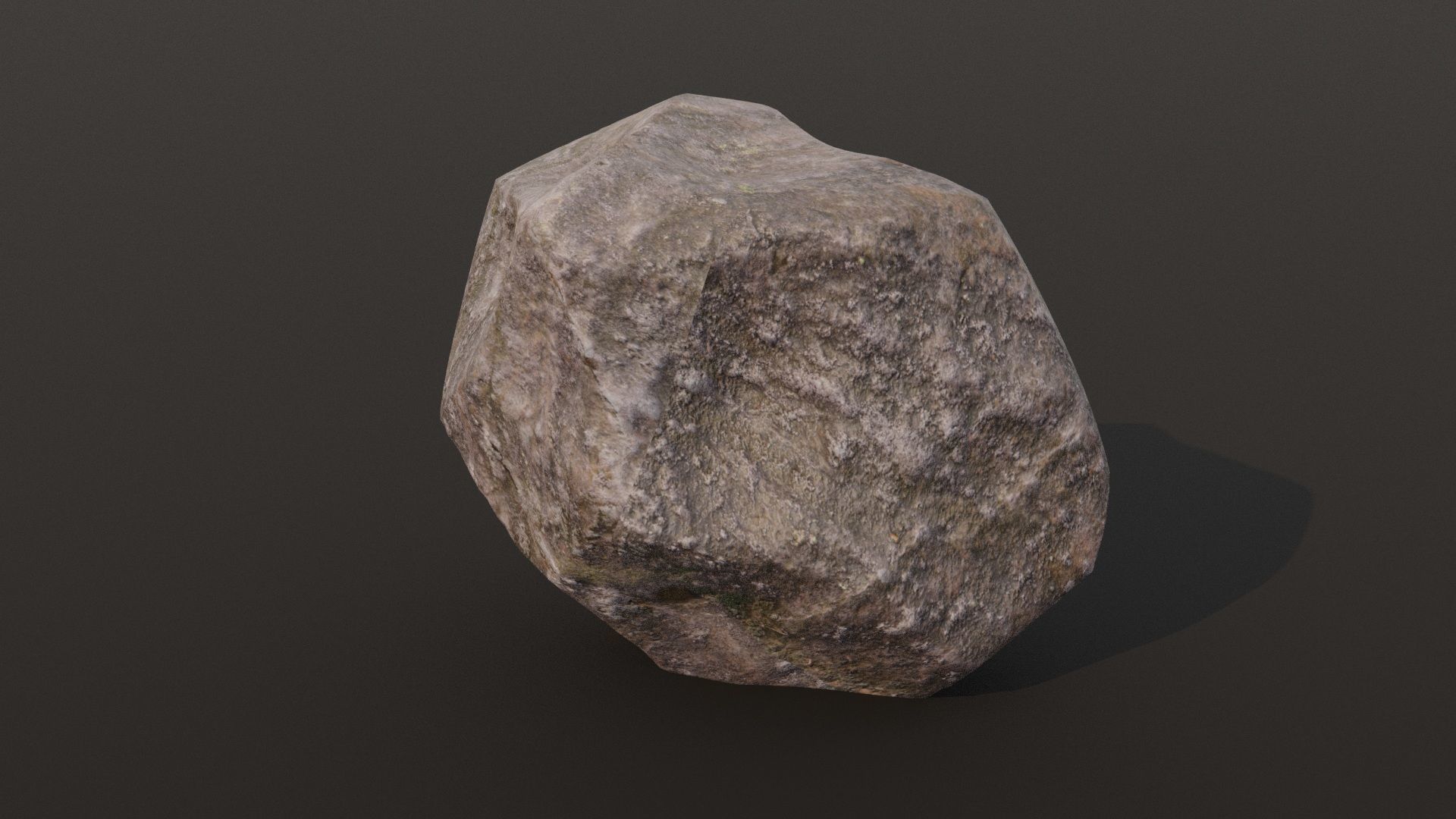 3D Rock 11 PBR Low-poly 3D model_9