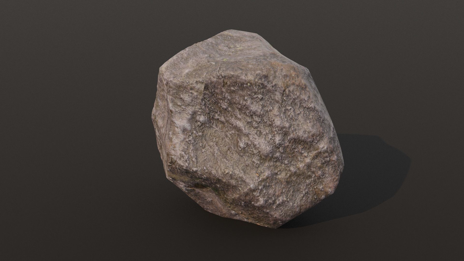 3D Rock 11 PBR Low-poly 3D model_12