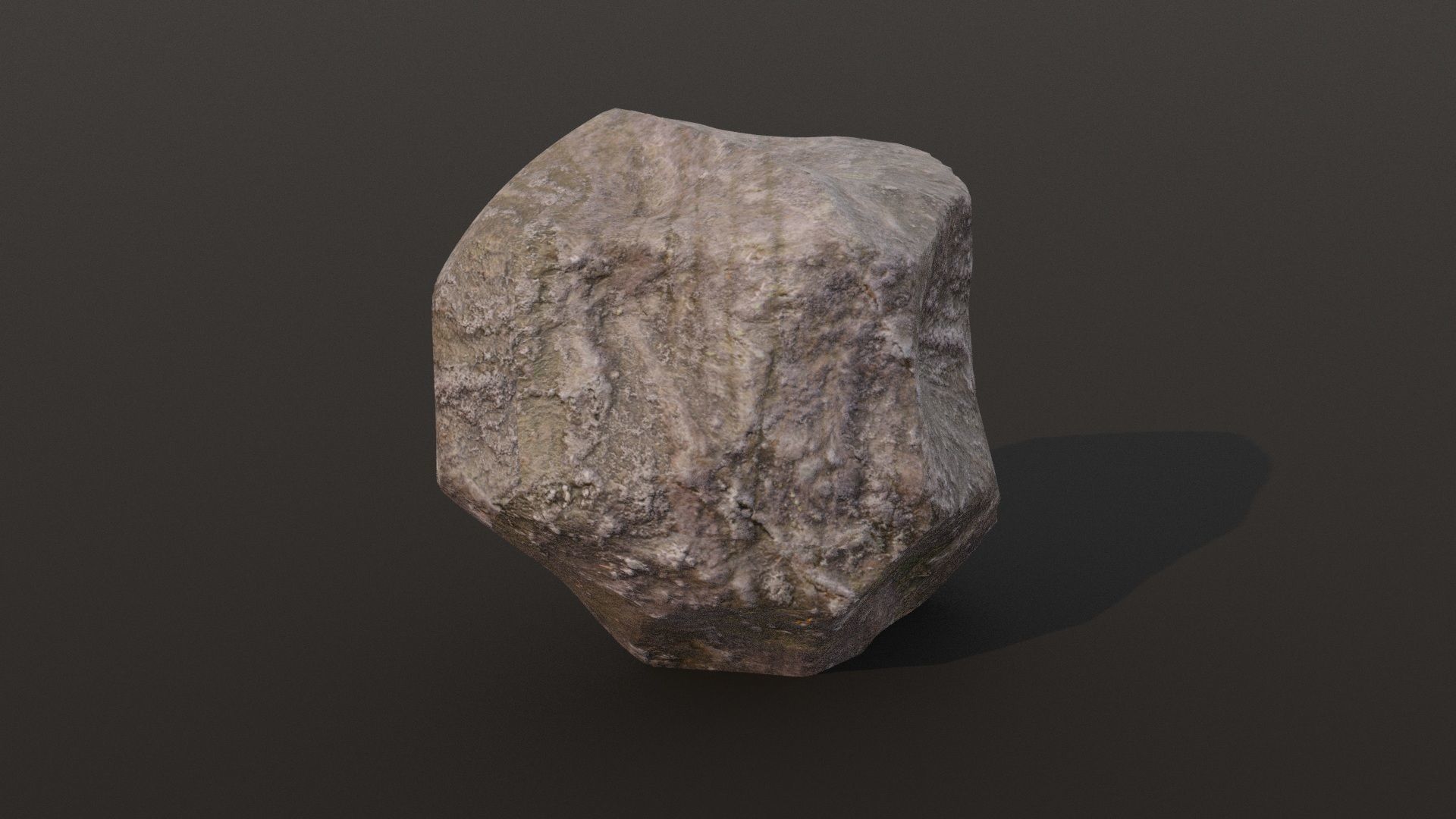 3D Rock 11 PBR Low-poly 3D model_14