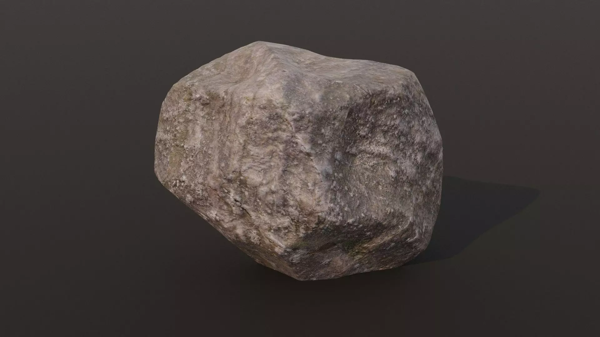 3D Rock 11 PBR Low-poly 3D model_0