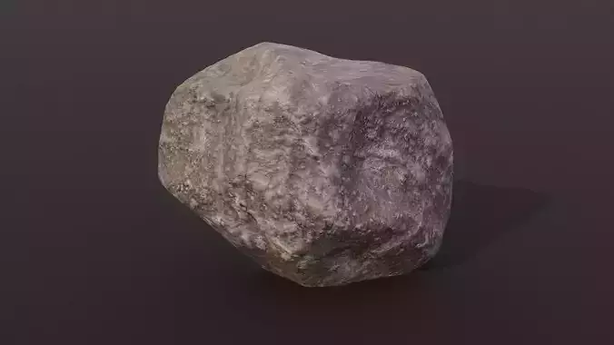 3D Rock 11 PBR Low-poly 3D model