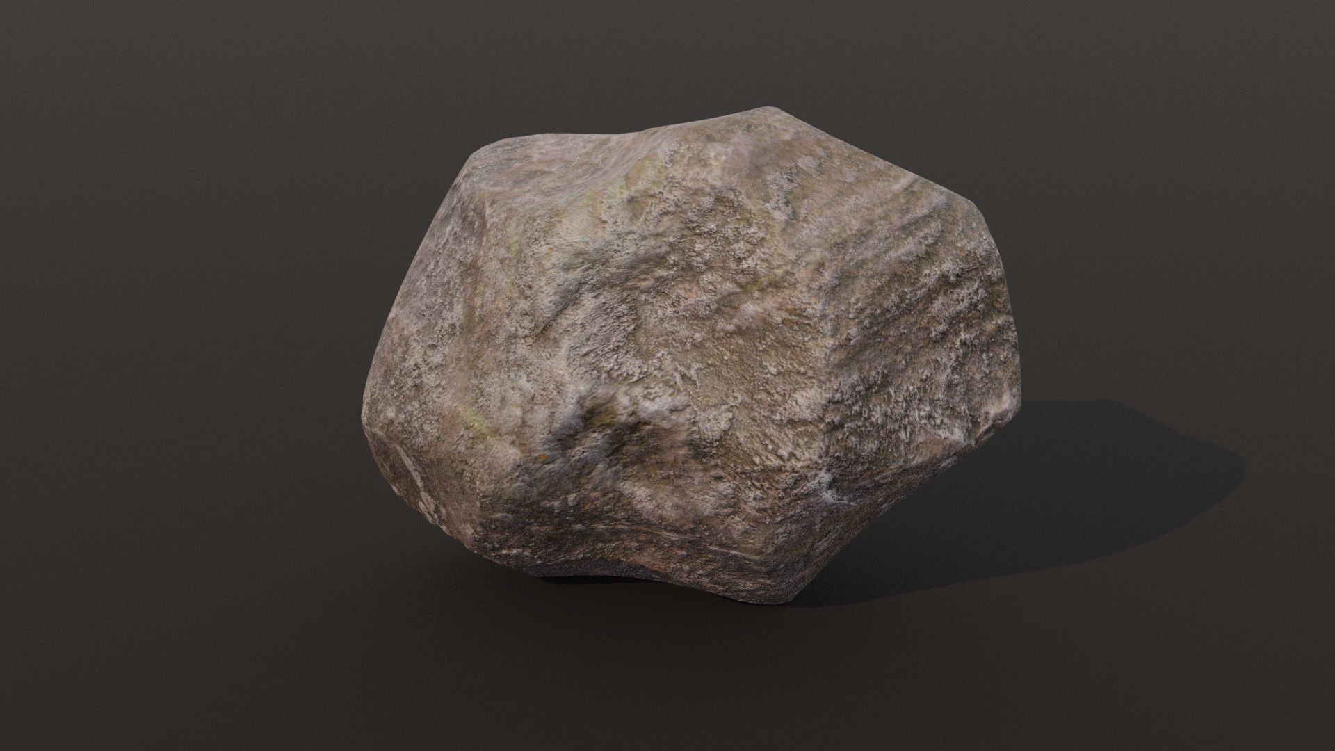 3D Rock 11 PBR Low-poly 3D model_11
