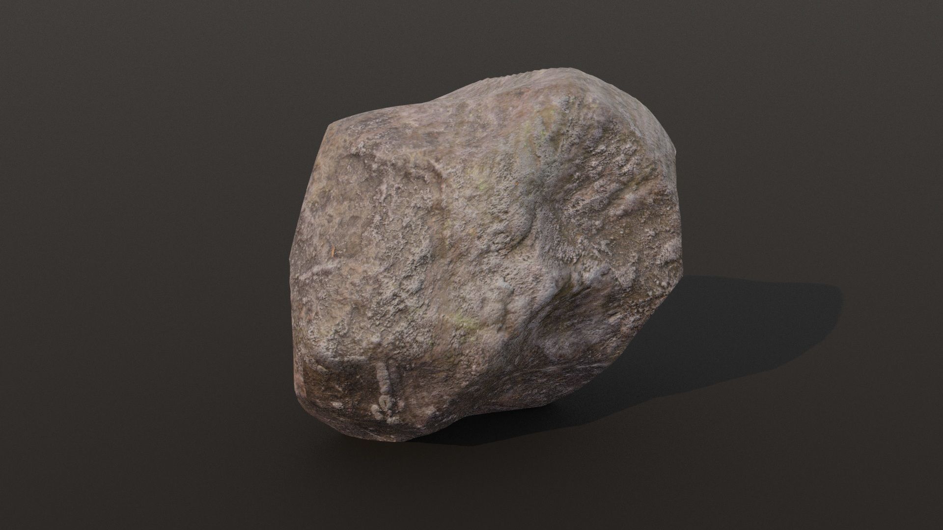 3D Rock 11 PBR Low-poly 3D model_16