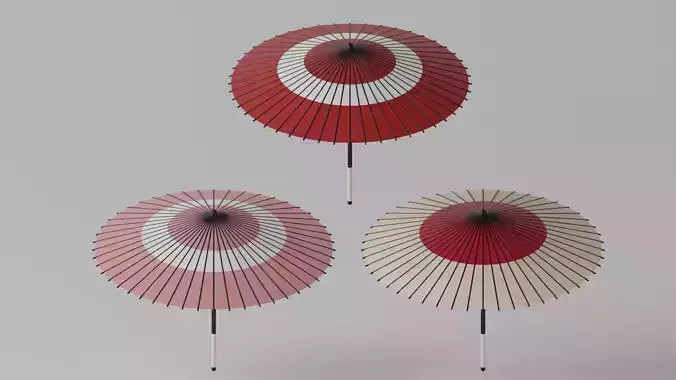 Cartoon Japanese Umbrella Collection