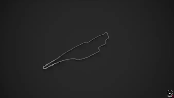 Circuit Gilles Villeneuve - Canada - 3D Printable 3D print model
