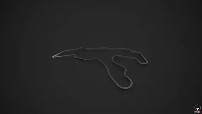 Circuit de Spa-Francorchamps - Belgium - 3D Printable 3D print model