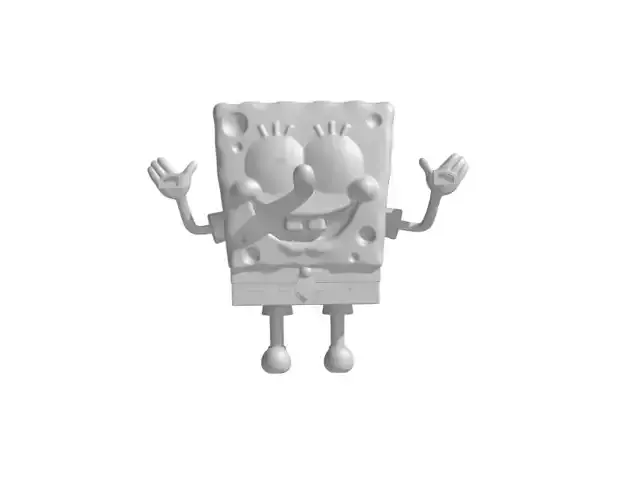 Spongebob Squarepants Action Figure - Toy - Nobody Cares
