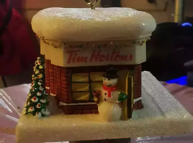tim horton christmas deco 3D print model