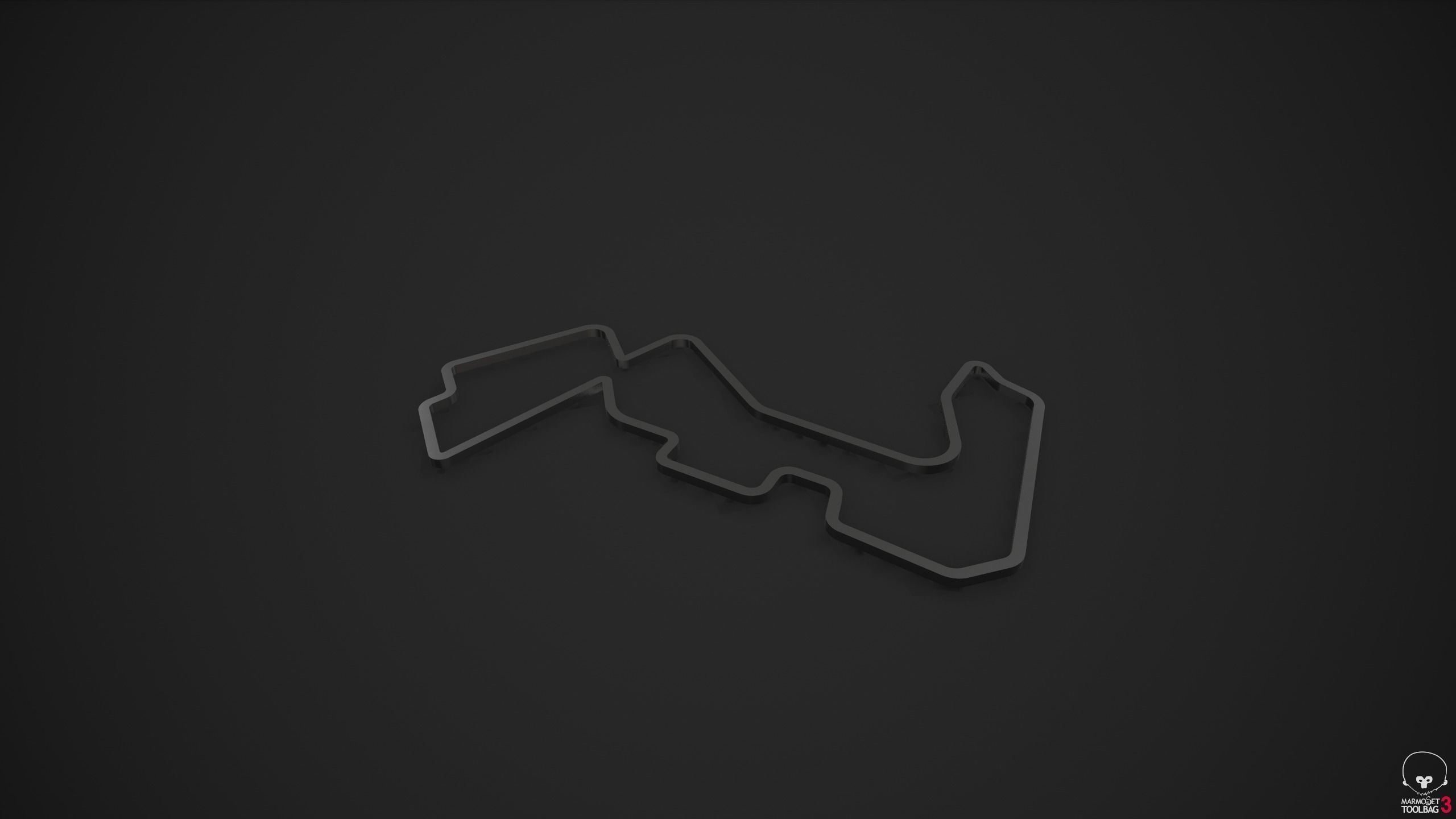 Marina Bay Street Circuit - Singapore 3D print model_3