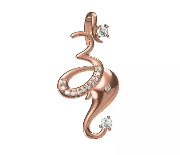 Women Unique Pendant STL JCD Details