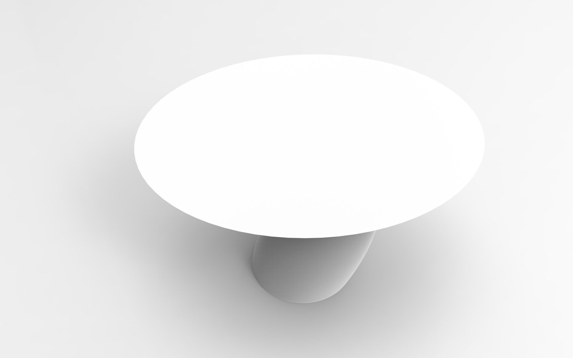 Mil Dining Table Low-poly 3D model_2