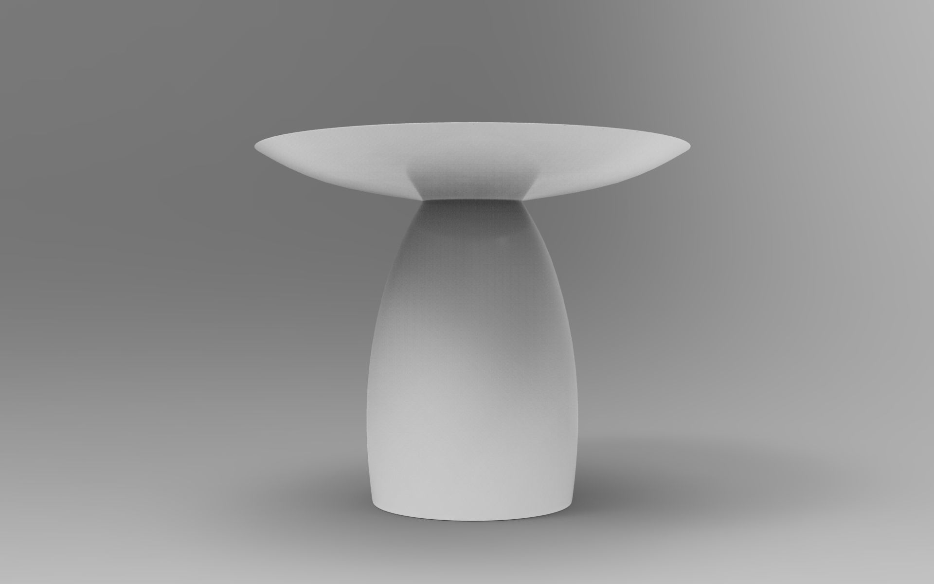 Mil Dining Table Low-poly 3D model_3